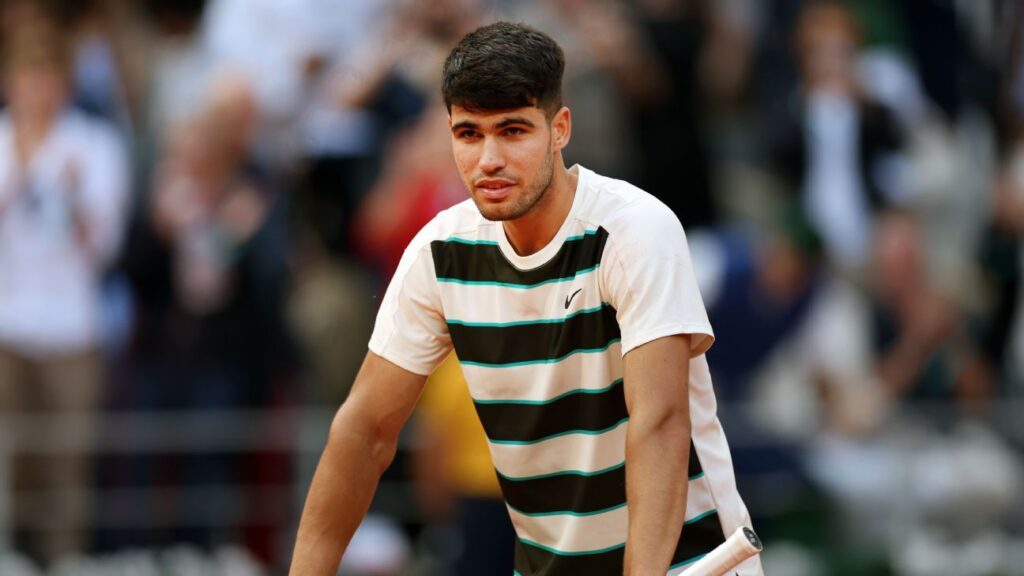 Alcaraz shows sportsmanship in conceding point vs. Shelton