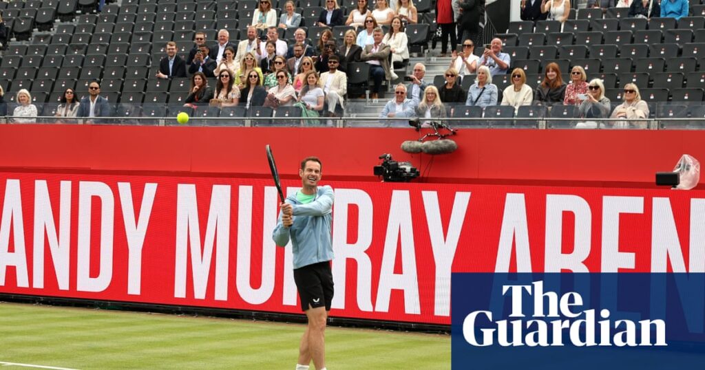 Andy Murray apologises for his ‘diabolical’ tennis on Queen’s Club court named after him | Andy Murray