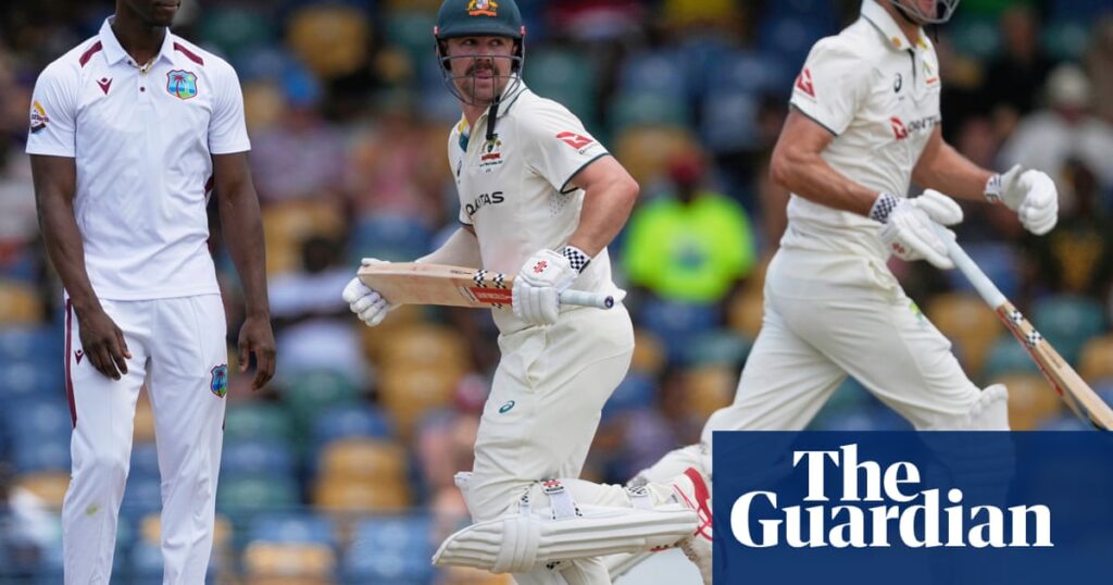 Australia build lead after Head and Webster dig in against West Indies | Australia cricket team