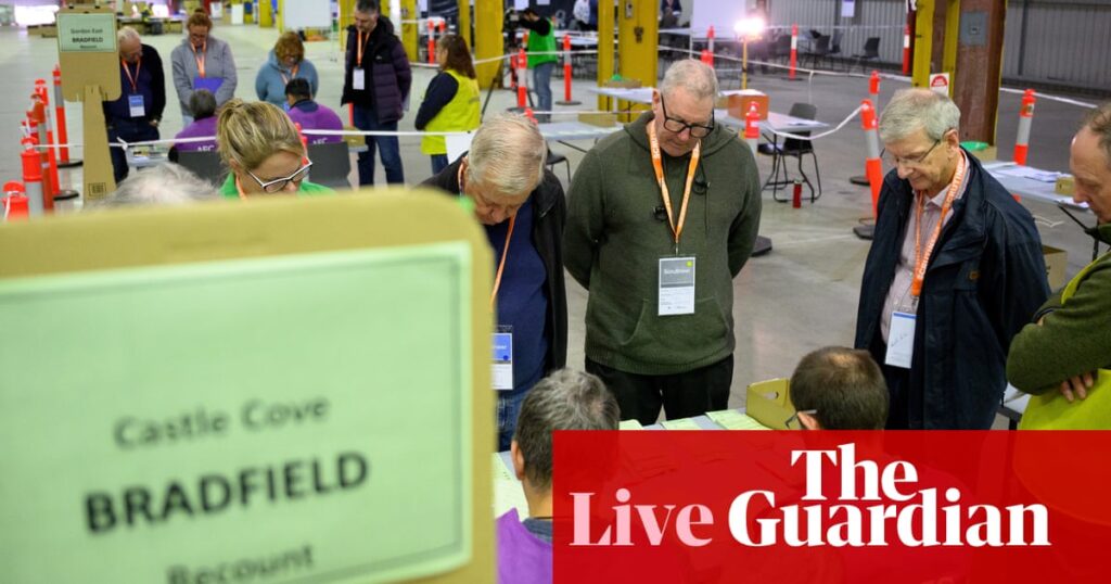 Australia news live: Liberals weighing up Bradfield legal challenge; 68-year-old man dies in police custody in Darwin | Australia news