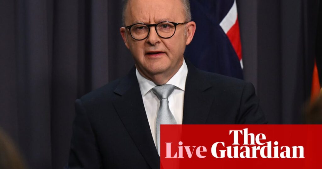 Australia news live: PM welcomes Trump’s announcement of ceasefire between Israel and Iran; Victoria releases watered-down gas policy | Australia news