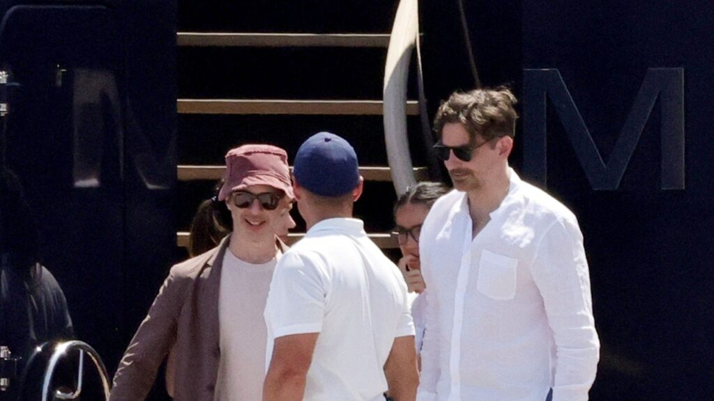 Bradley Cooper and Jeremy Strong Are Vacationing (And Wearing Linen) Together