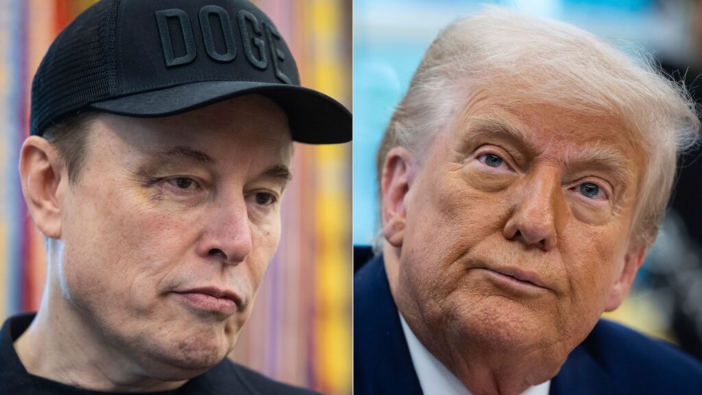 'CRAZY': Trump and Musk feud erupts on social media