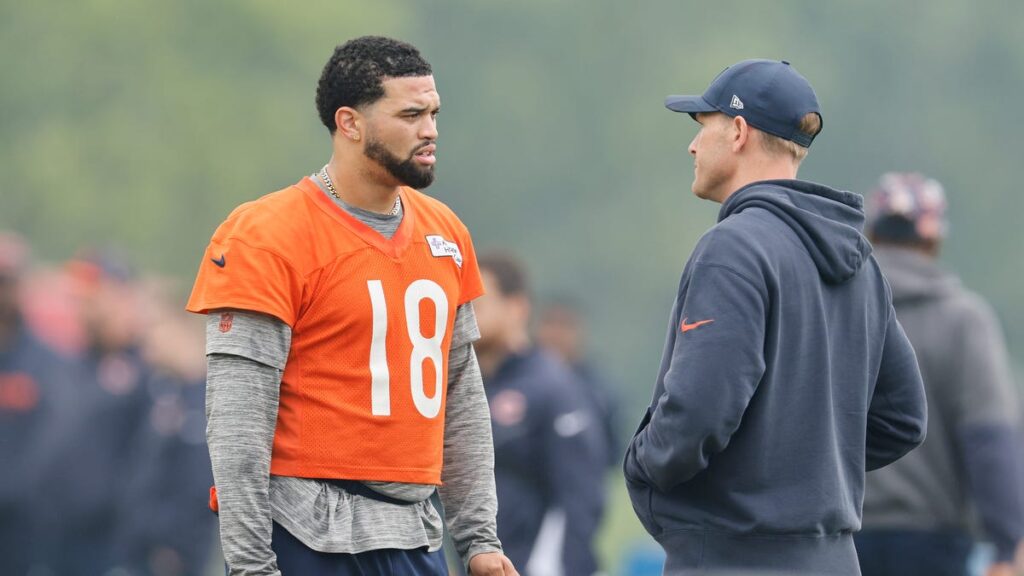 Caleb Williams, Ben Johnson aim to end Bears HC/QB turnover trend