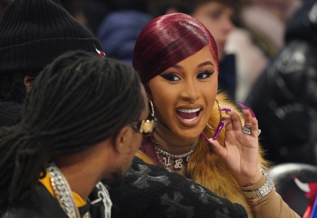 Cardi B Shows Up At Bills Ex Stefon Diggs Football Camp