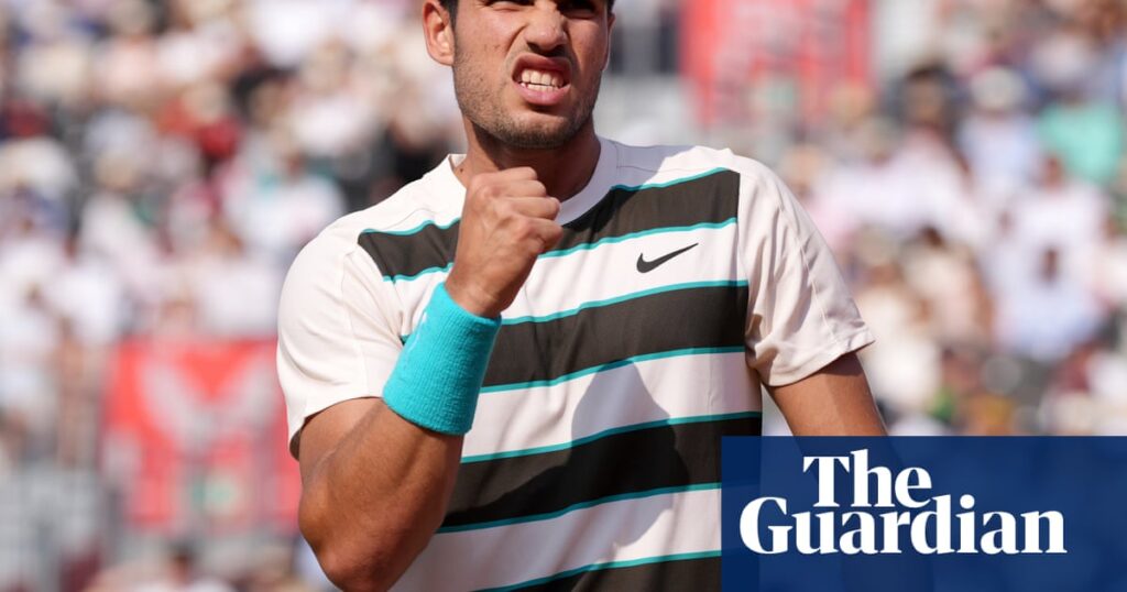 Carlos Alcaraz beats the heat in epic comeback against Munar at Queen’s Club | Tennis
