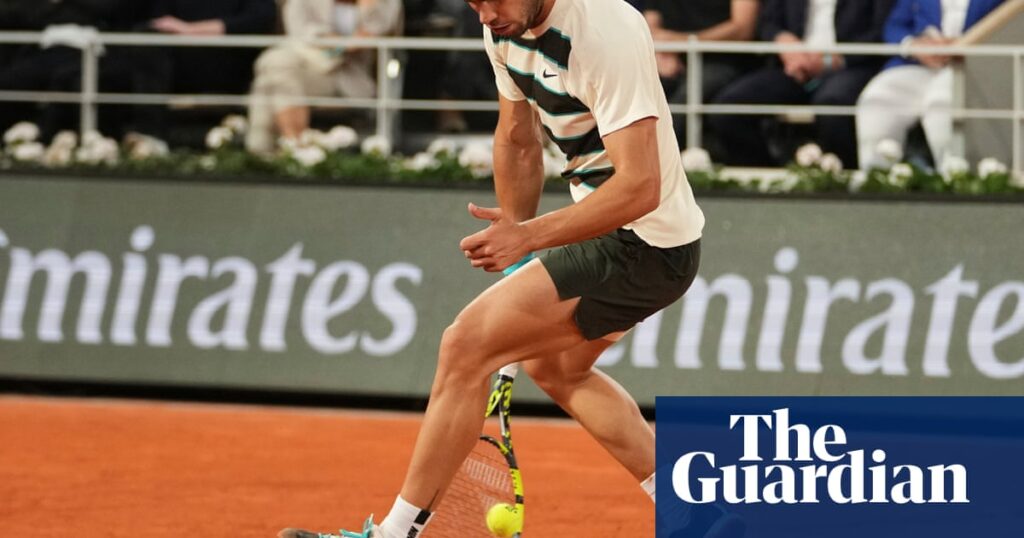 Carlos Alcaraz returns to French Open final after Lorenzo Musetti retires hurt | French Open 2025