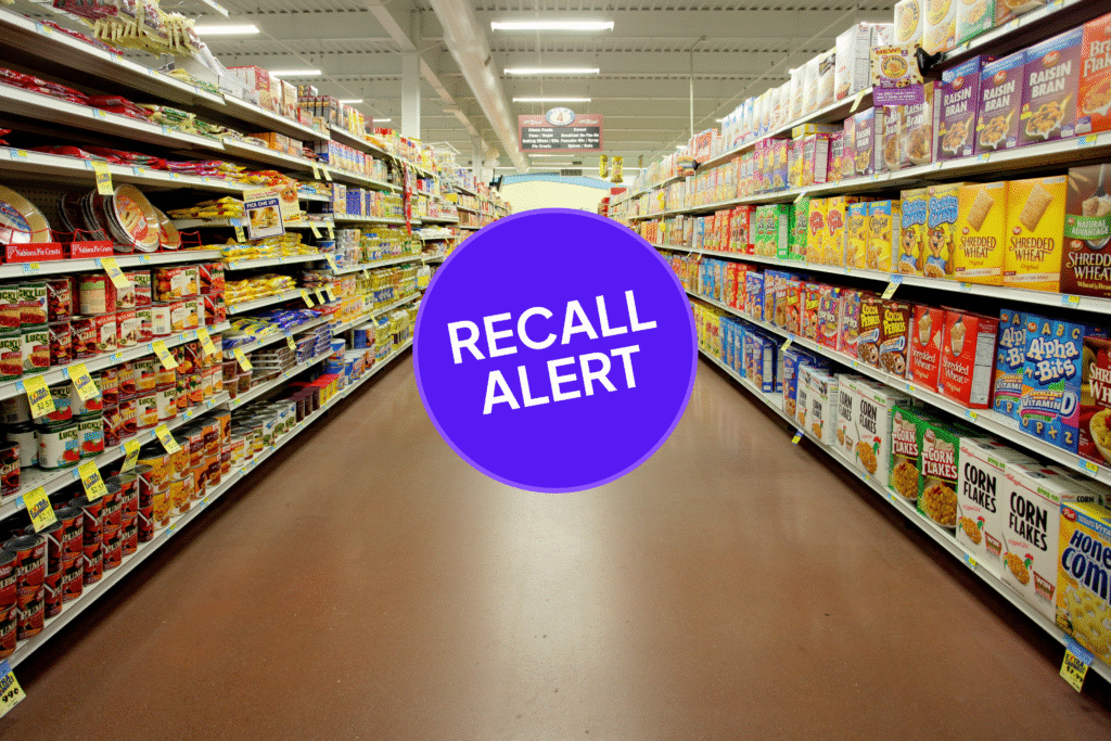 Chicken Alfredo, Cereal, and Chocolate Almonds Pulled Over Health Risks
