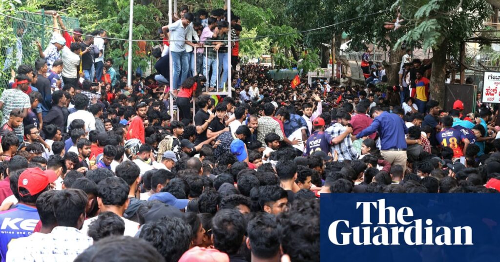Crush outside Indian cricket stadium kills 11 and injures 47 | India