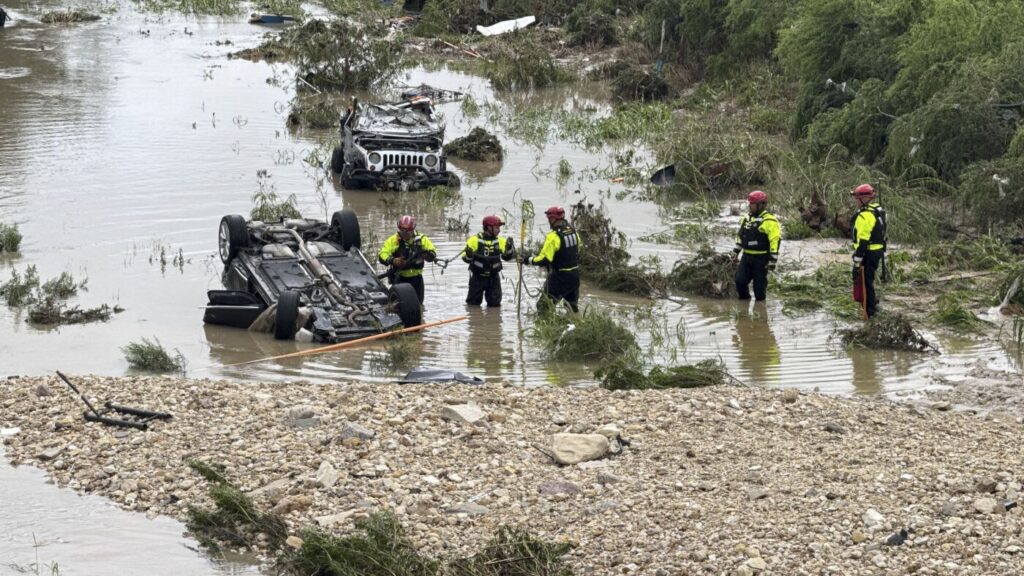Deadly flash floods kill 13 in San Antonio and at least 3 in West Virginia : NPR