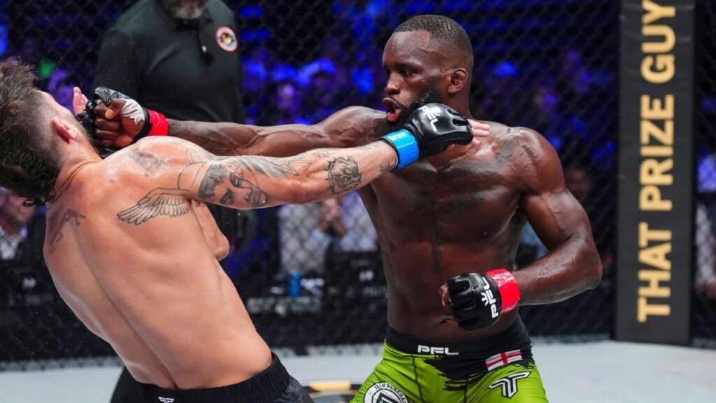 Edwards outlasts Silveira, gets Rosta in PFL middleweight finals
