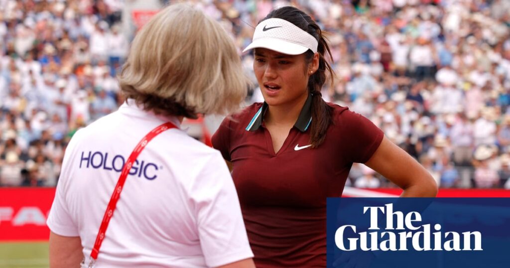 Emma Raducanu pulls out of Berlin Open with ‘lingering’ back problem | Emma Raducanu