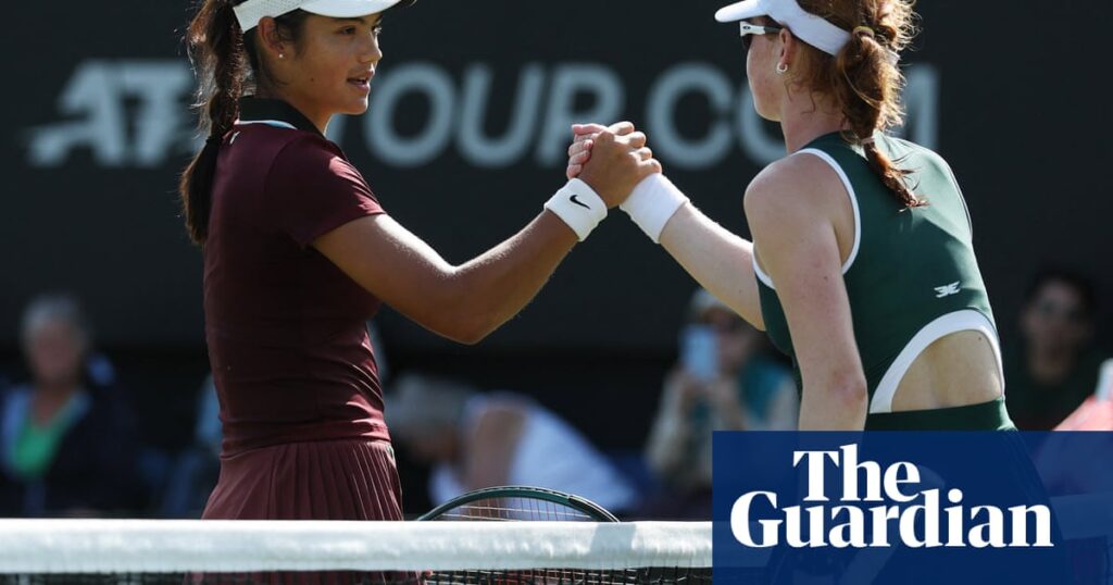 Emma Raducanu says she needs to get her ‘head in the game’ after Eastbourne exit | Emma Raducanu