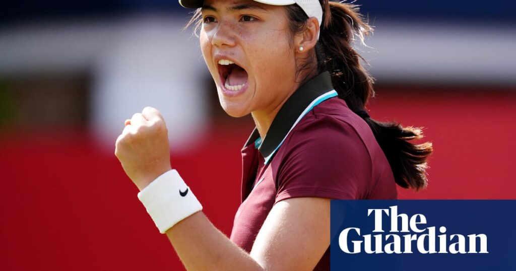 Emma Raducanu ‘locked in’ after straight-sets win at Queen’s Club | Tennis