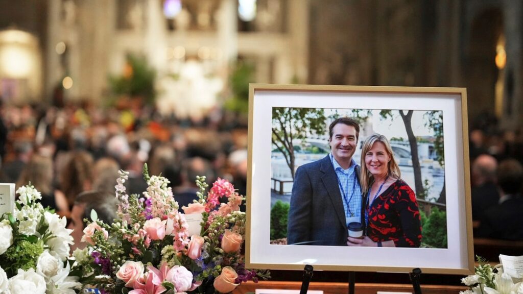 Family, friends, leaders pay final respects to slain Minnesota legislator and husband
