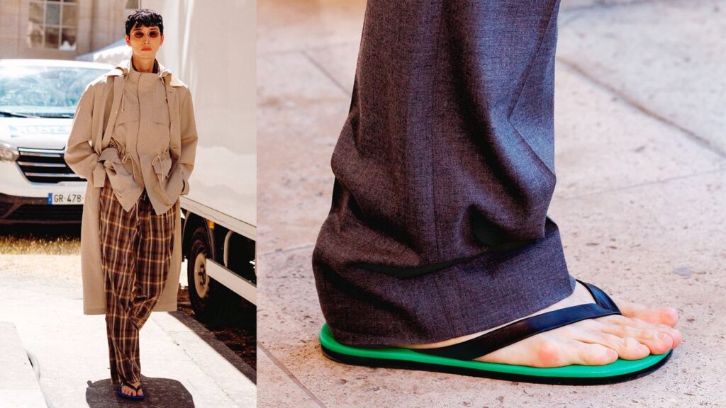 Flip-Flops Have Officially Hit the Paris Fashion Week Runways