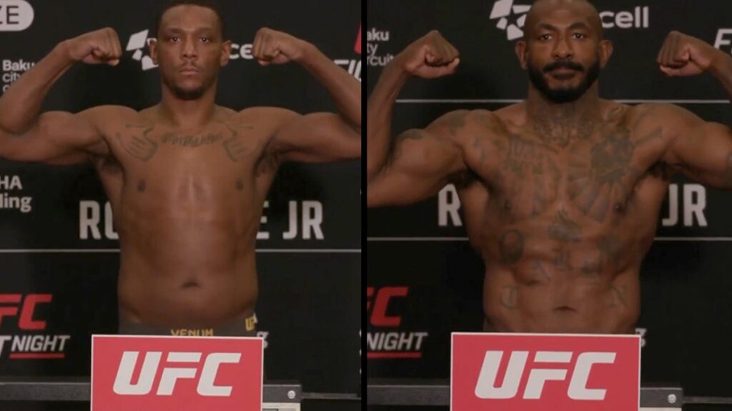 Full card set with Hill vs. Rountree