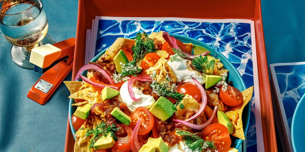 High-Fiber Vegetarian Nachos Recipe | SELF