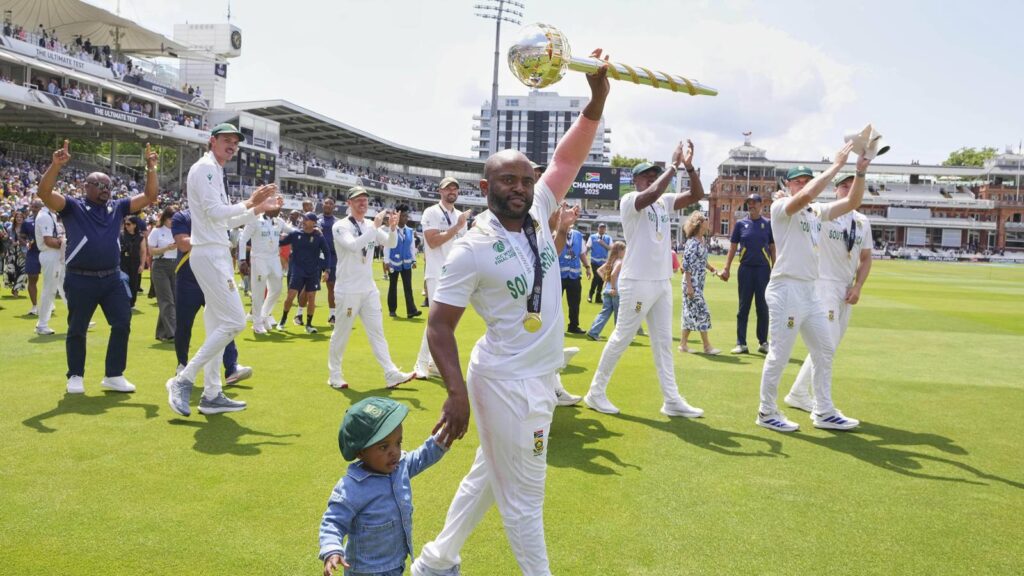 In the end it wasn't the captain's glutes but the glue that holds this South Africa team together and which gave them the belief they could achieve what much more vaunted batting units hadn't. (AP Photo)