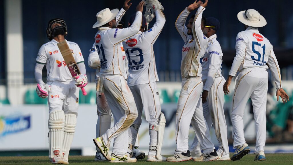 The new cricket rules from ICC have been implemented from the 2025-2027 World Test Championship which got underway with the first Test between Sri Lanka and Bangladesh in Galle. (PHOTO: AP)