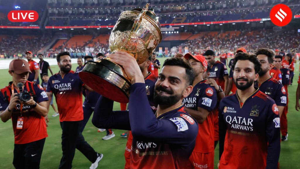 RCB IPL 2025 Victory Parade Live Updates: Royal Challengers Bengaluru celebration parade. (Sportzpics for IPL)