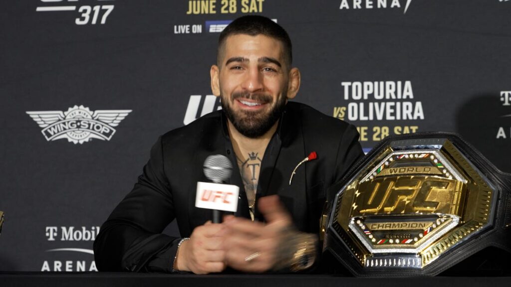Ilia Topuria wants Paddy Pimblett for first 155 UFC title defense