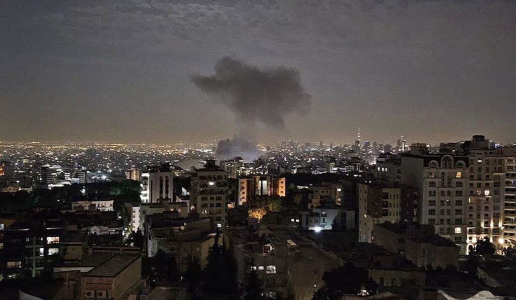 Israeli military conducts airstrikes on Iran