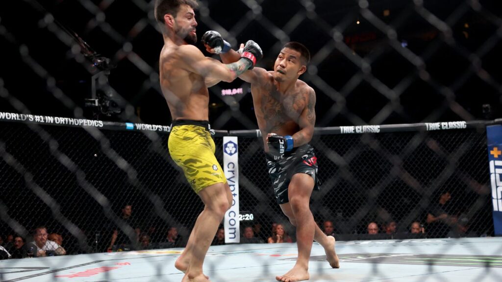 Joshua Van slumps Bruno Silva in Round 3 for TKO