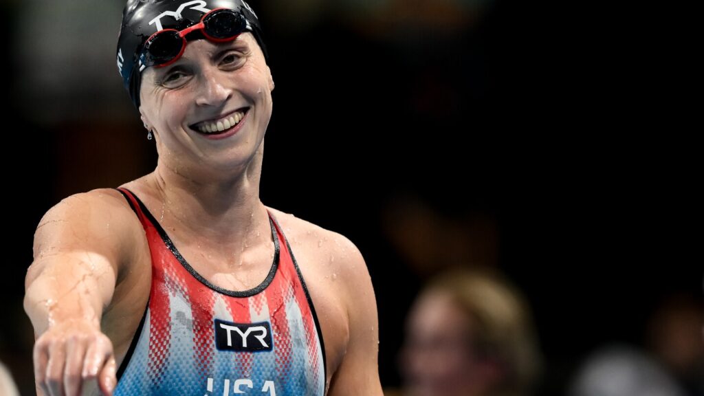 Katie Ledecky gives Stanford commencement keynote address, tells 2012 Olympic story