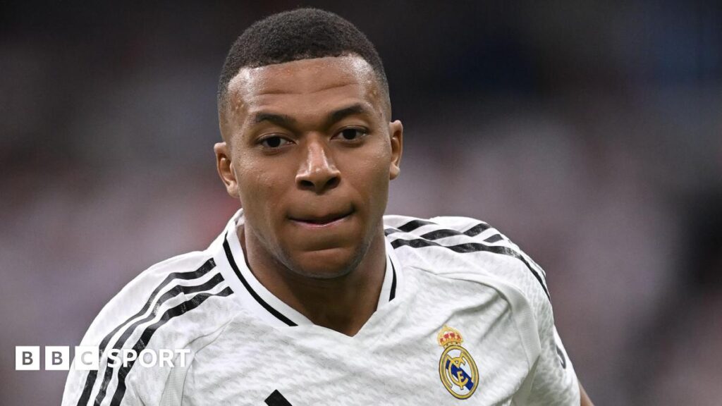 Real Madrid forward Kylian Mbappe