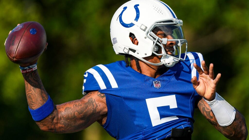 NFL insider on Colts QB Anthony Richardson's shoulder injury