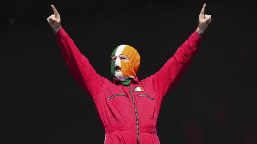 Northern Irish rap group Kneecap plays Glastonbury despite controversy : NPR