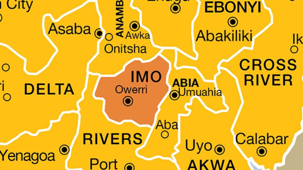 Imo state map