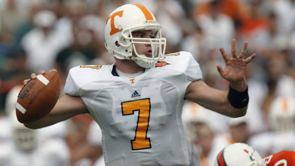 Passing yard leaders each season since 2000 for Tennessee quarterbacks