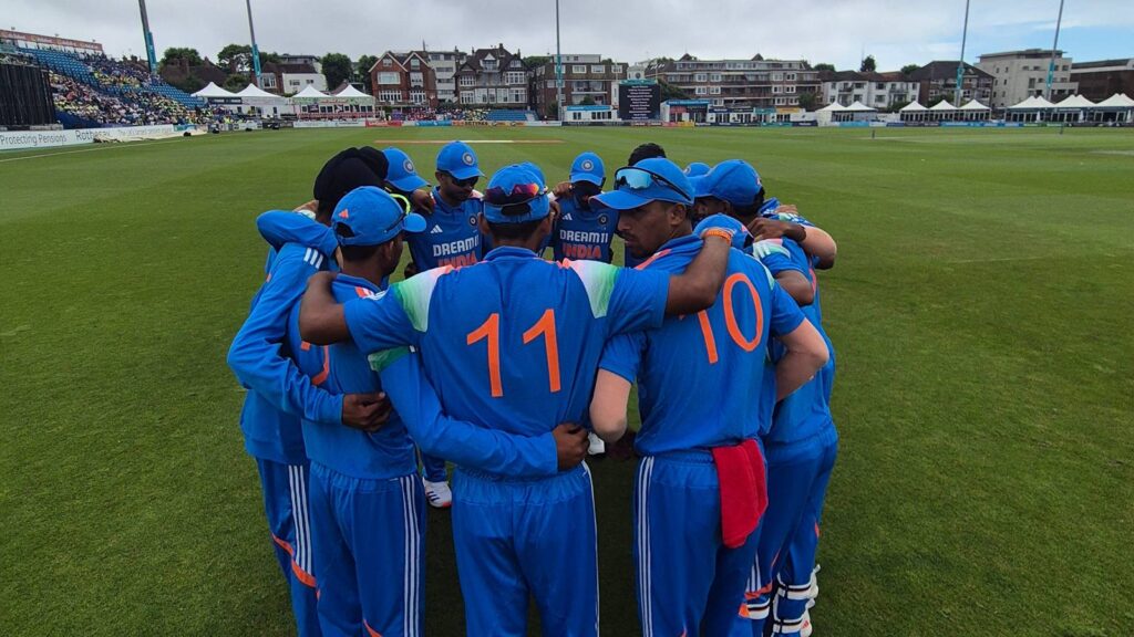 Chasing 175, India got off to a blazing start courtesy of Suryavanshi and Mhatre. (BCCI Photo)