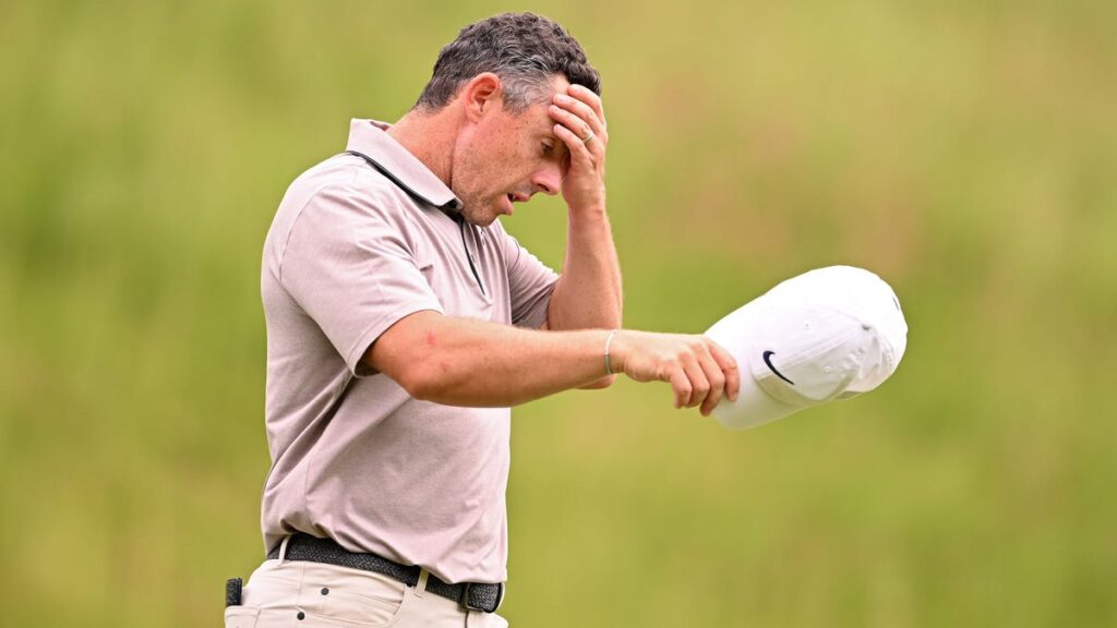 Rory McIlroy speaks with media at Oakmont