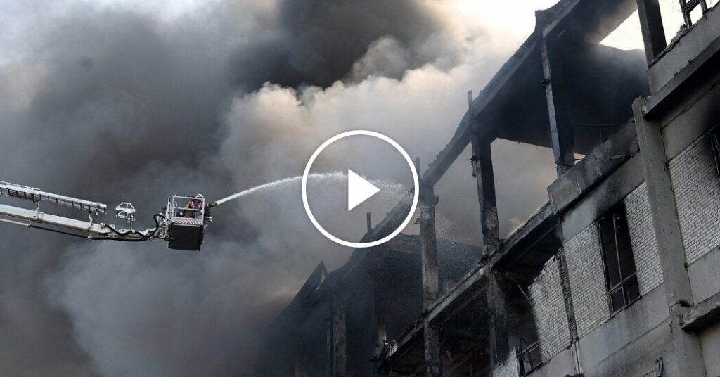 Russia Strikes Kharkiv Twice in Same Day, Ukraine Says