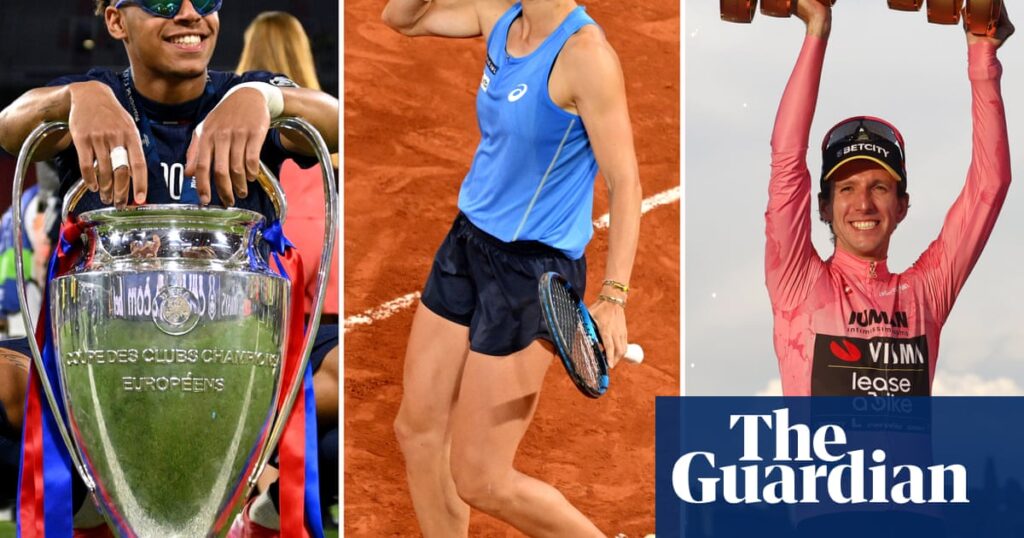 Sports quiz of the week: Champions League, French Open and Giro d’Italia