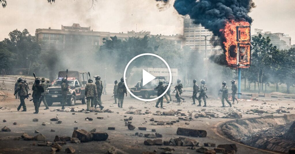 Violence Erupts in Kenya a Year After Deadly Protests