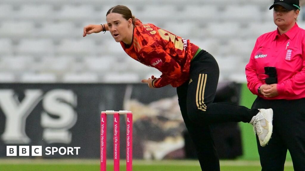 Kirstie Gordon bowling for The Blaze