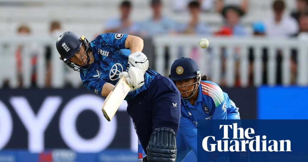 Amy Jones’s steady hands steer England past India in dramatic second women’s ODI | Women's cricket