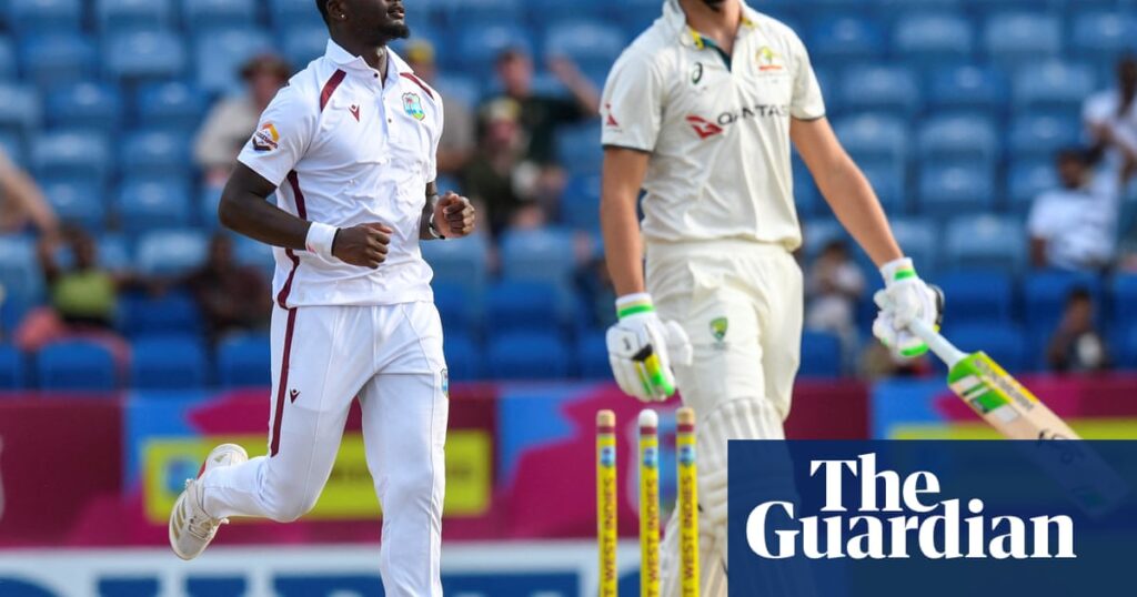 Australian openers fail to fire again as West Indies fight back in second Test | Australia cricket team