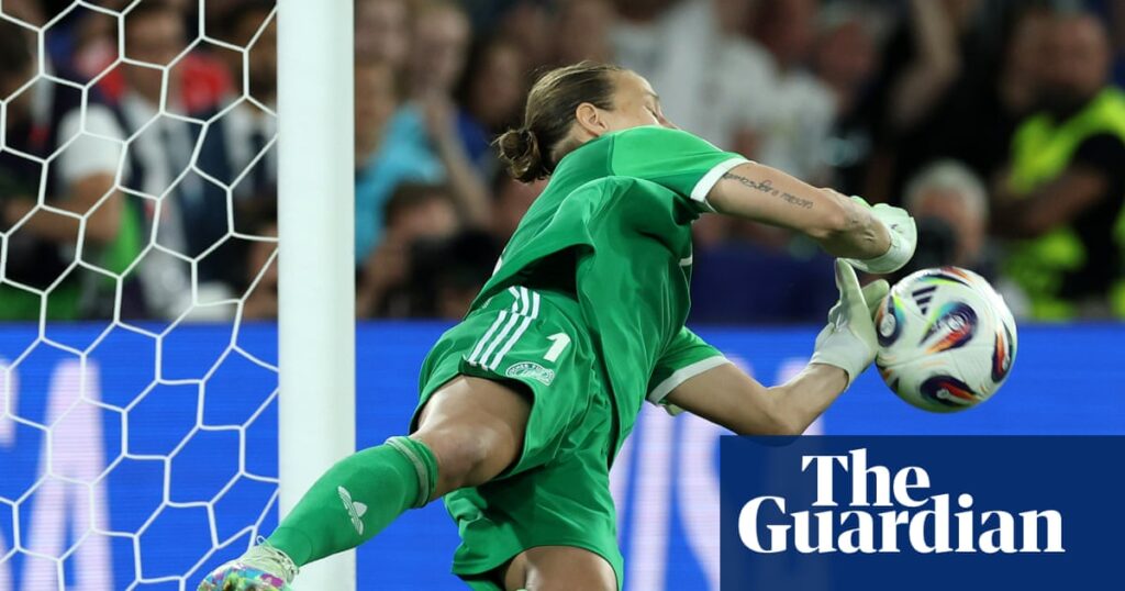 Berger stars in shootout as Germany overcome early red card to fell France at Euro 2025 | Women’s Euro 2025
