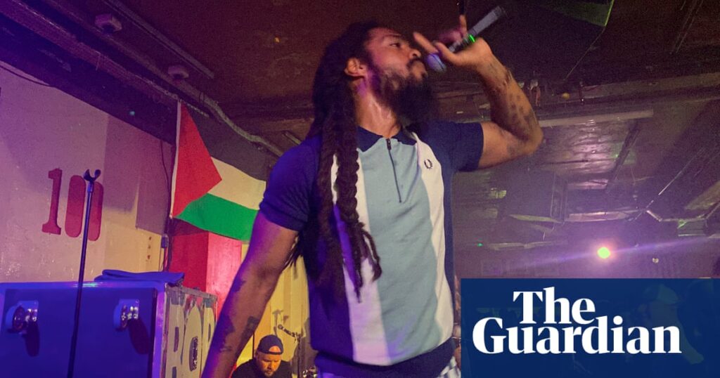 Bob Vylan frontman warns ‘you’ll get me in trouble’ after further IDF chants | Music
