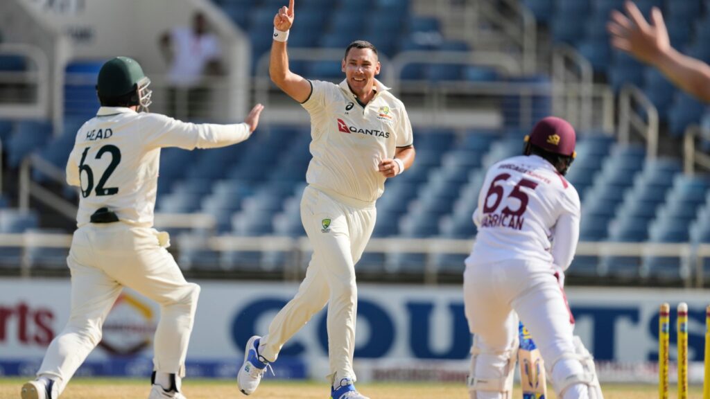 Scott Boland registered a hat-trick against West Indies. (AP)