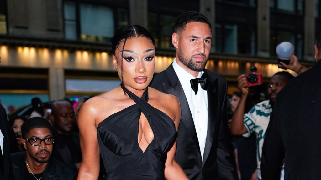 Cheers to Megan Thee Stallion and Klay Thompson’s Black-Tie Hard Launch