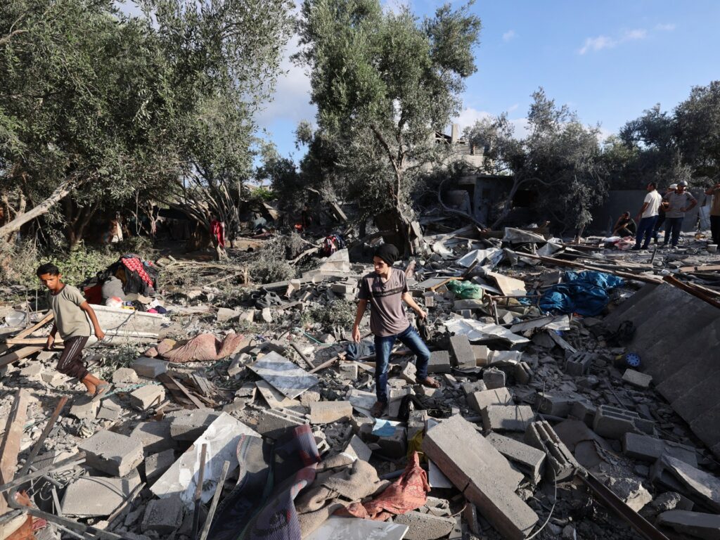 Children collecting water among 59 Palestinians killed by Israel in Gaza | Israel-Palestine conflict News