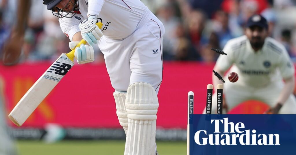 Crawley, Duckett and Root fall cheaply after India set England colossal 608 | England v India 2025