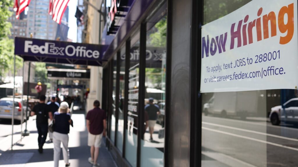 Employers added a 147,000 jobs in what is a solid showing : NPR