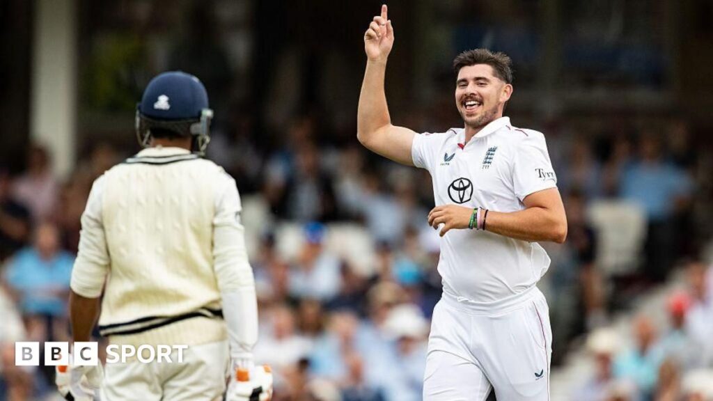 Josh Tongue's lines were erratic but then on the perfect line in the channel outside off-stump to remove Sai Sudharsan and Ravindra Jadeja